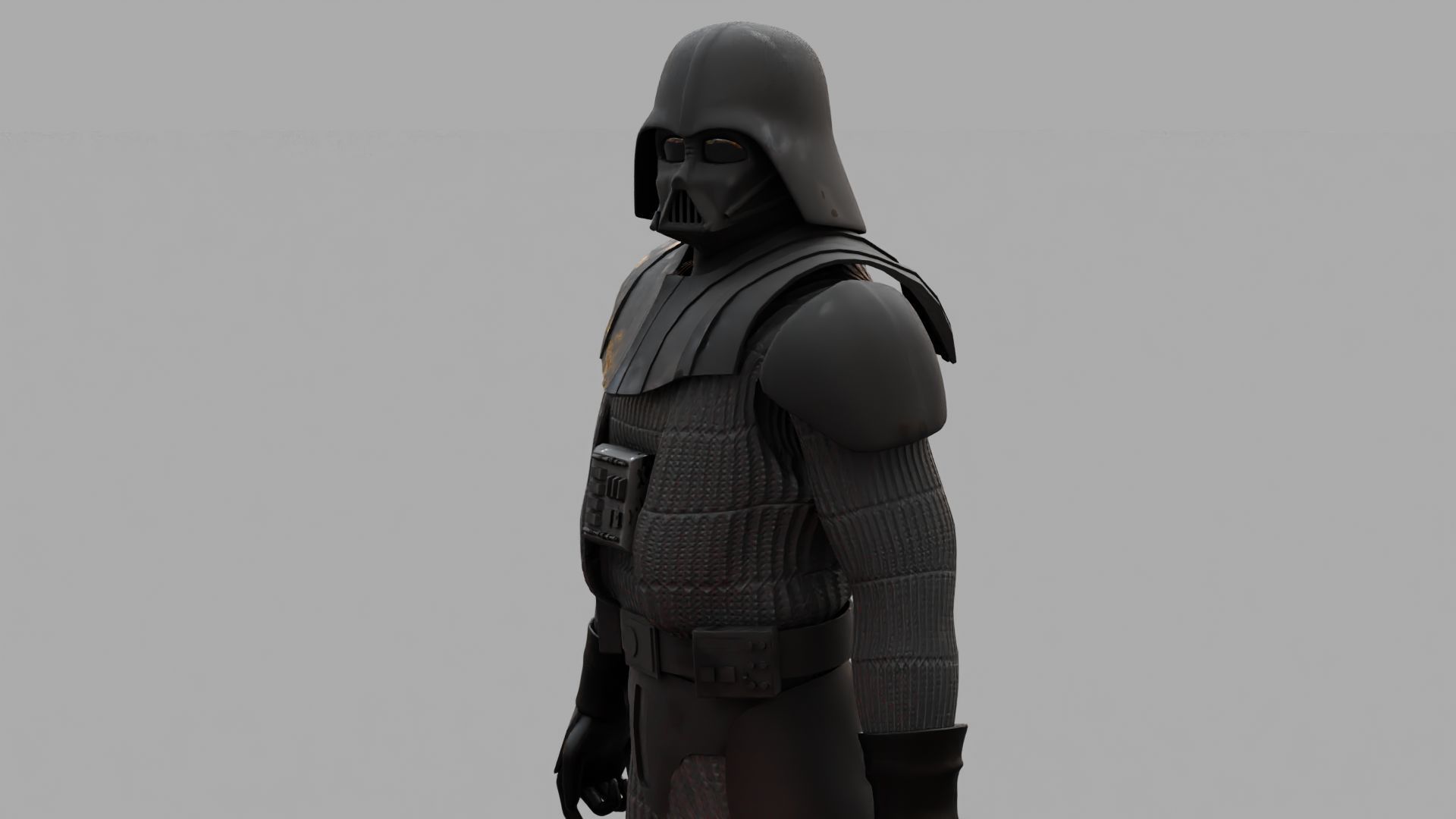 DARTH VADER  RIGGED 3D model_23