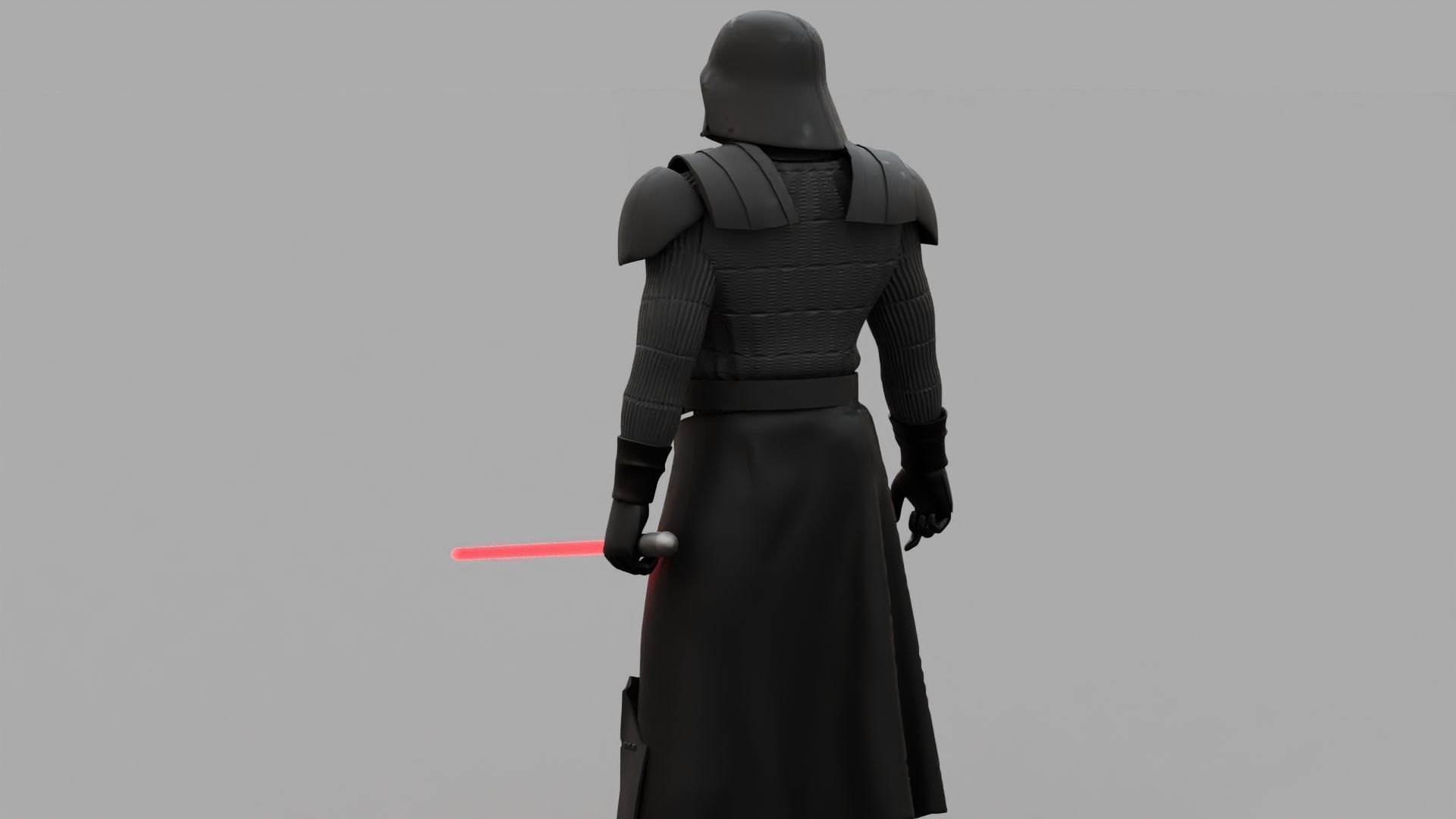 DARTH VADER  RIGGED 3D model_6