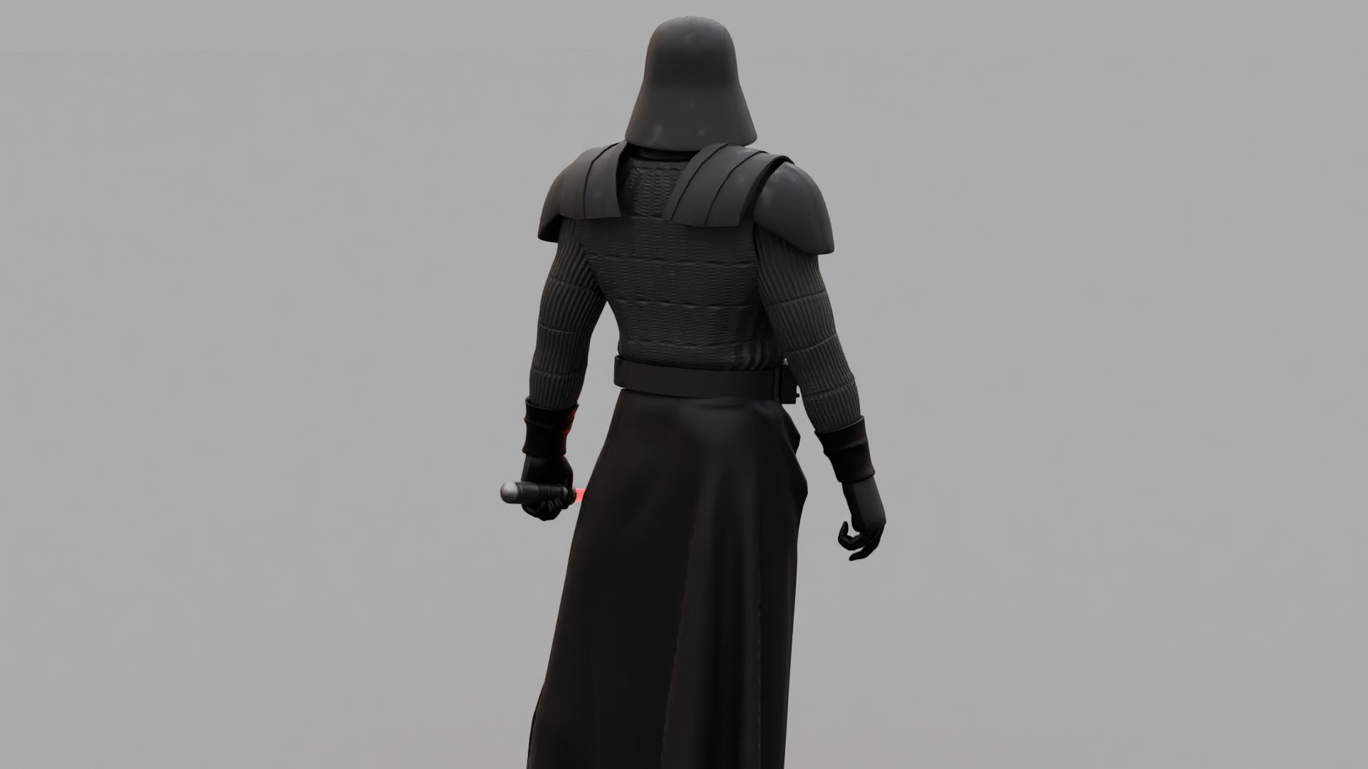 DARTH VADER  RIGGED 3D model_10