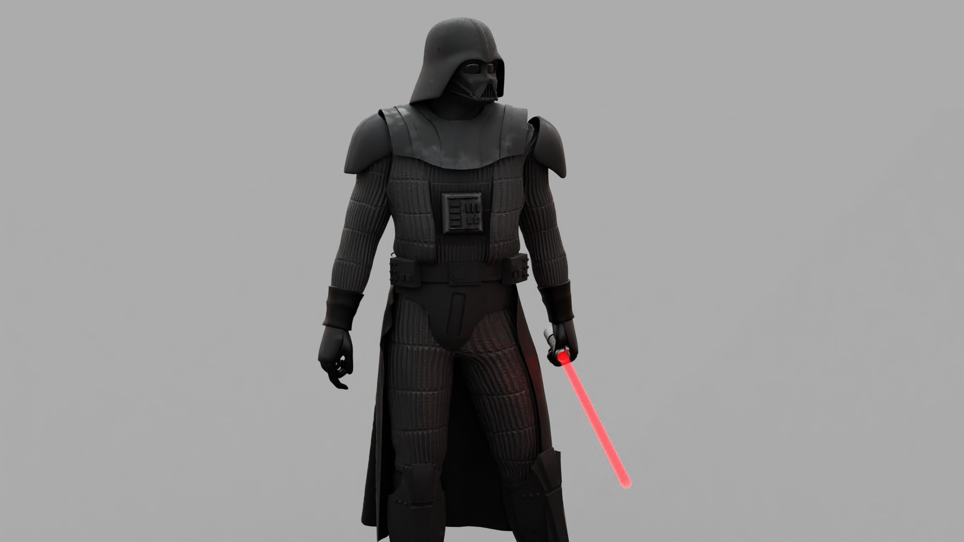 DARTH VADER  RIGGED 3D model_18