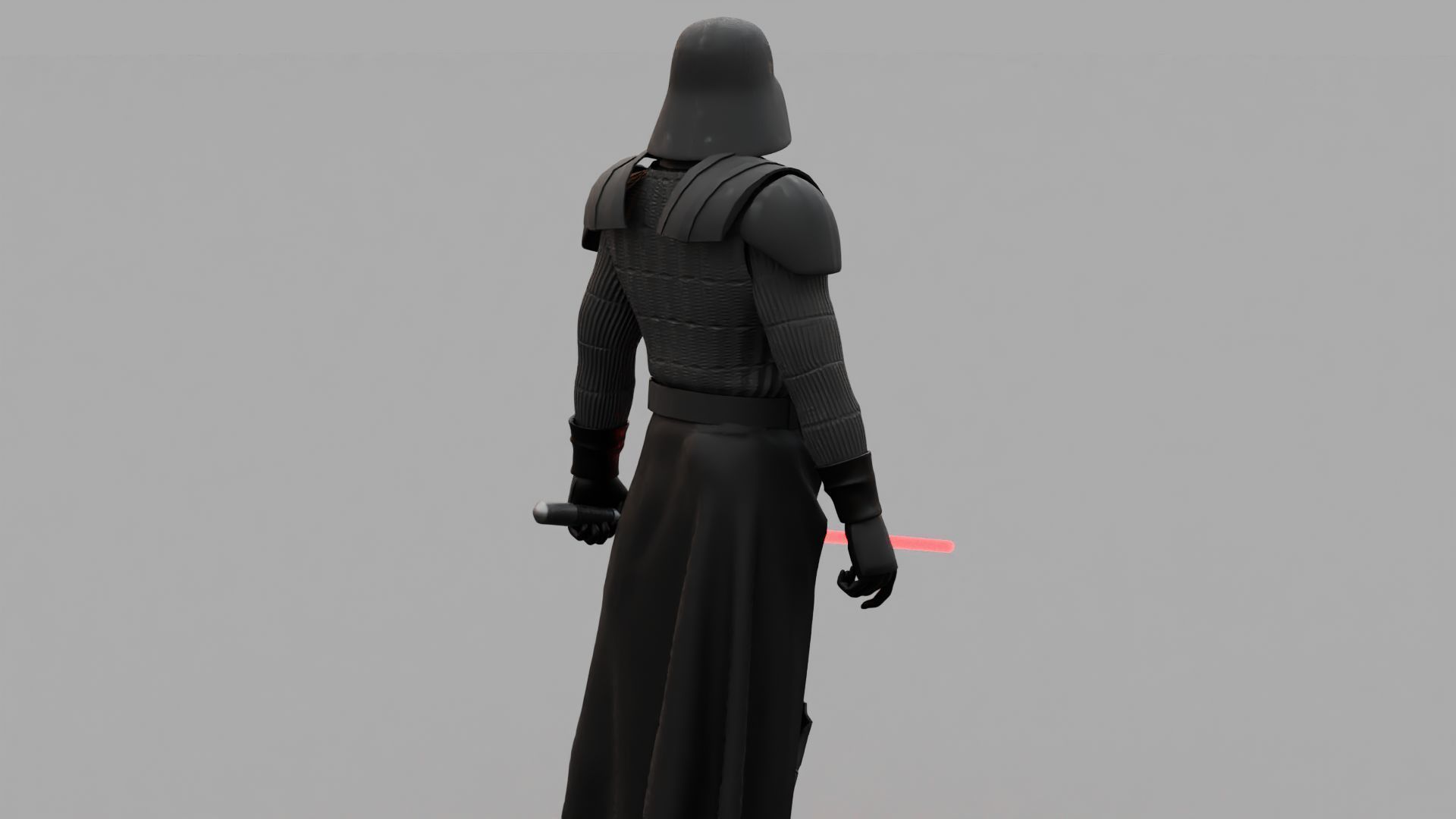 DARTH VADER  RIGGED 3D model_11