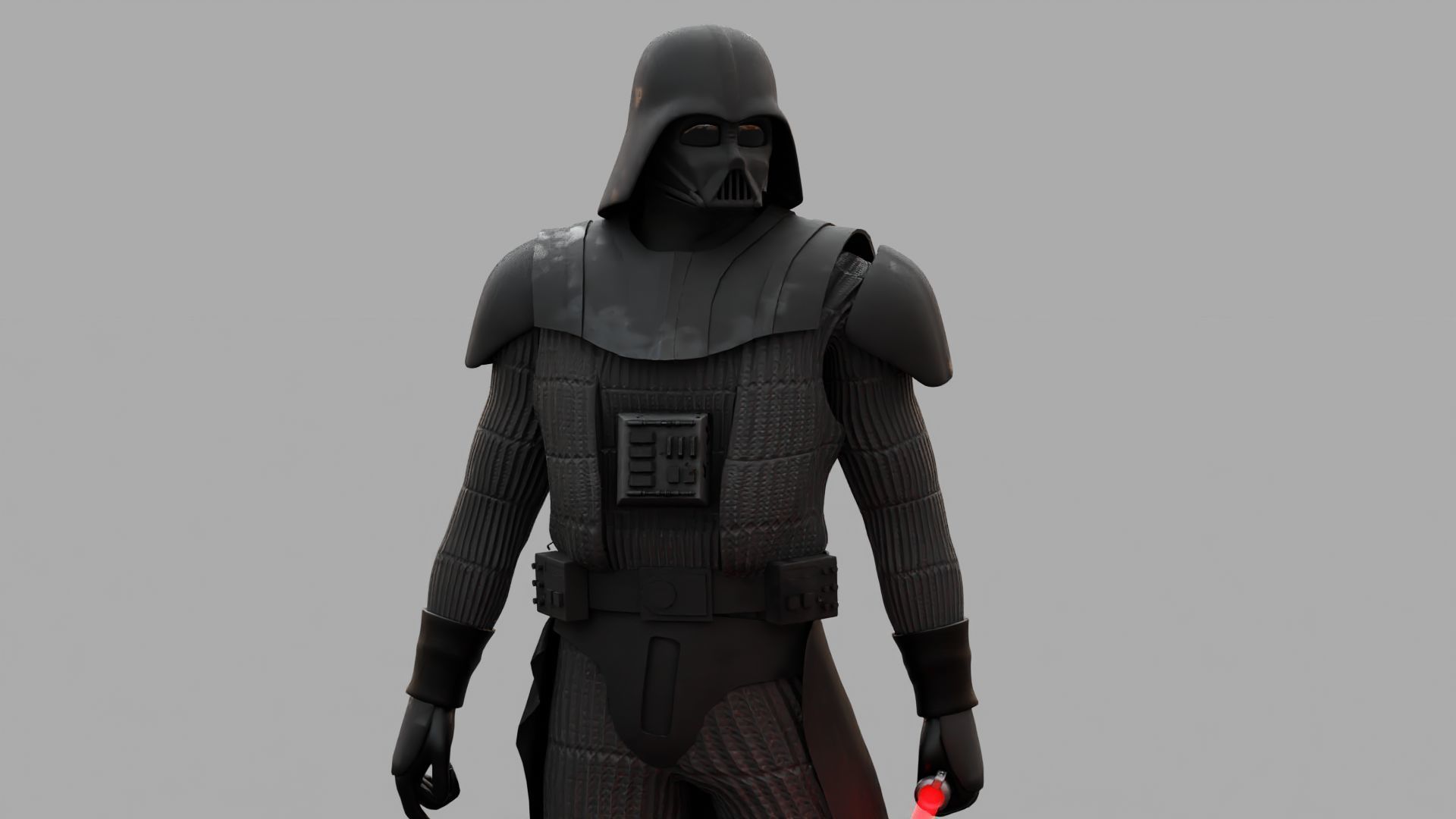 DARTH VADER  RIGGED 3D model_20