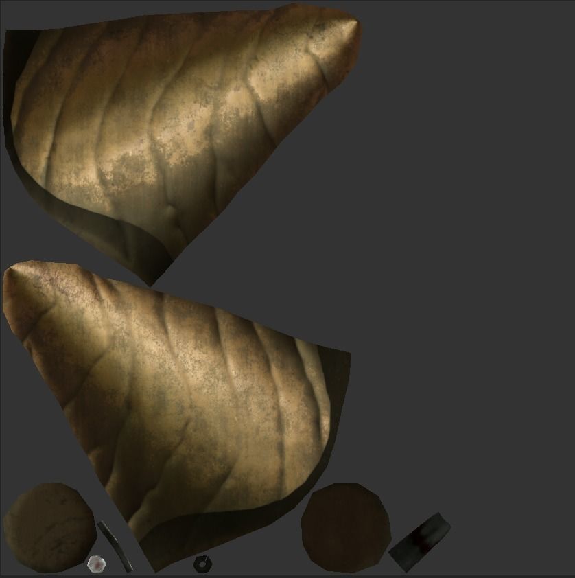 Scary Head low poly Game ready Low-poly 3D model_2