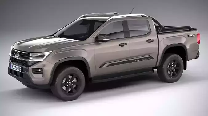 Volkswagen Amarok 2023 3D model