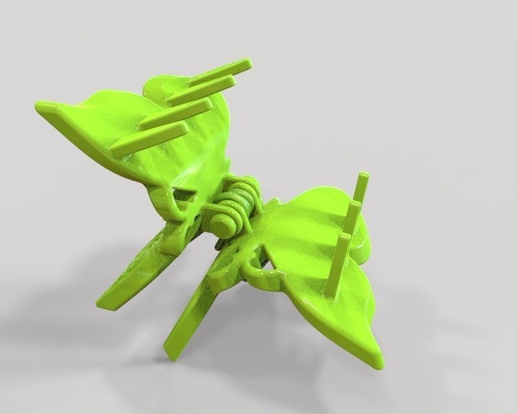 Mini Hair Clip For Baby Kids Girls and Women 3D print model_49