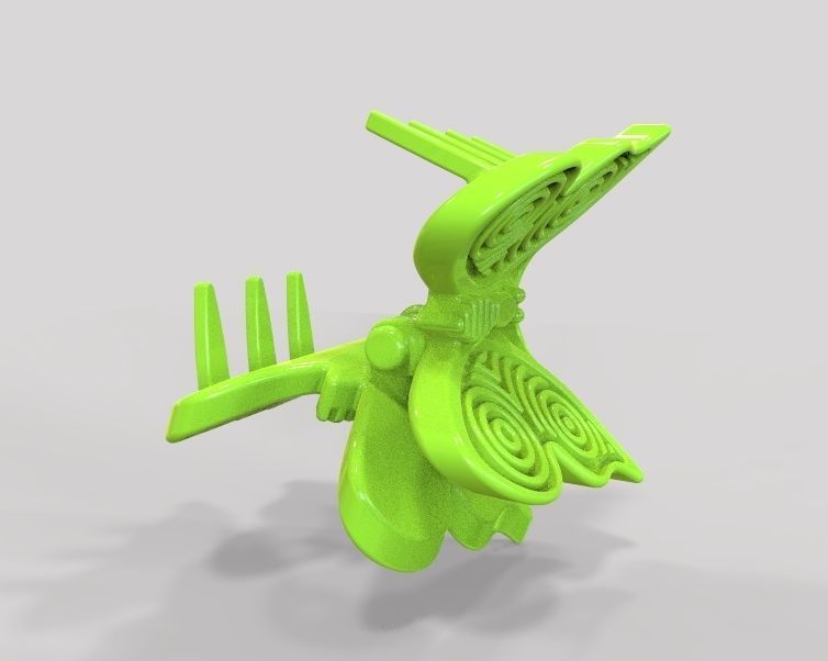 Mini Hair Clip For Baby Kids Girls and Women 3D print model_3