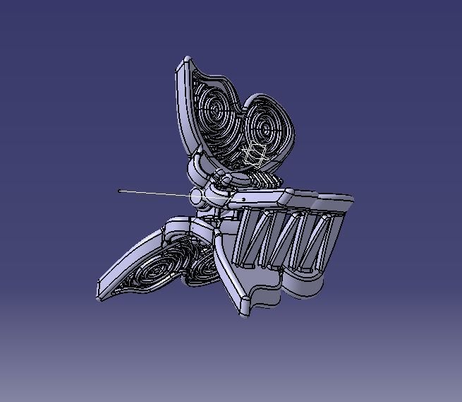 Mini Hair Clip For Baby Kids Girls and Women 3D print model_14