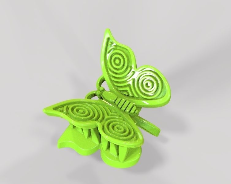 Mini Hair Clip For Baby Kids Girls and Women 3D print model_43