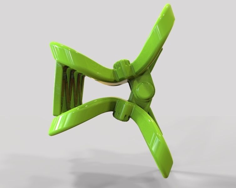 Mini Hair Clip For Baby Kids Girls and Women 3D print model_45