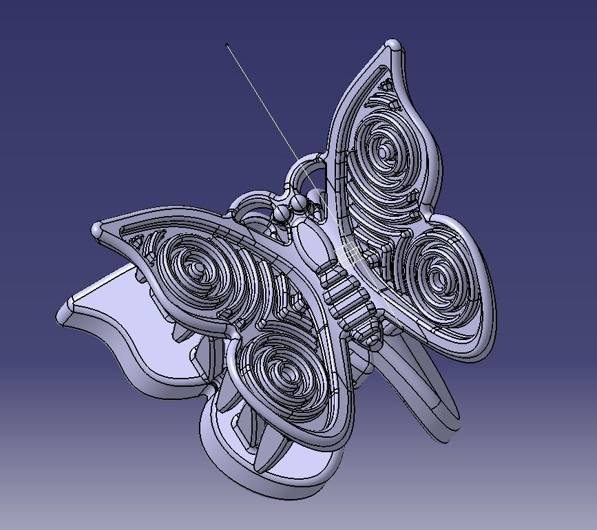 Mini Hair Clip For Baby Kids Girls and Women 3D print model_16