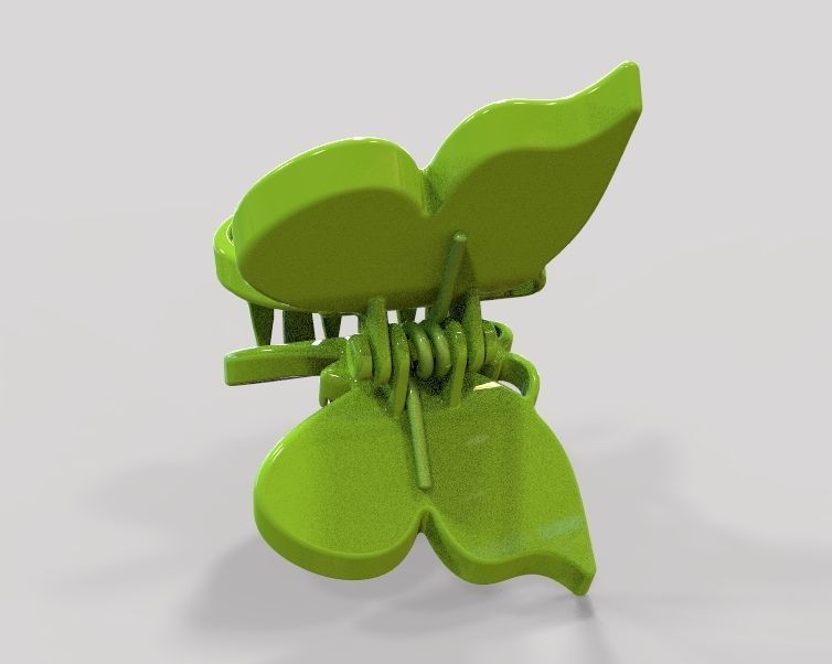 Mini Hair Clip For Baby Kids Girls and Women 3D print model_46