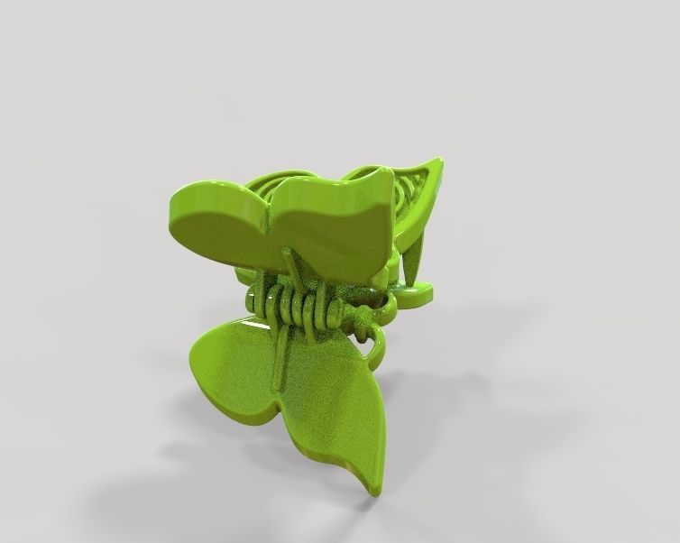 Mini Hair Clip For Baby Kids Girls and Women 3D print model_40