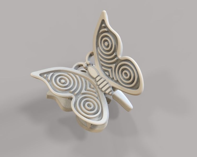 Mini Hair Clip For Baby Kids Girls and Women 3D print model_32