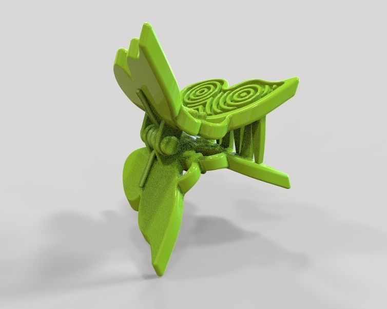 Mini Hair Clip For Baby Kids Girls and Women 3D print model_47