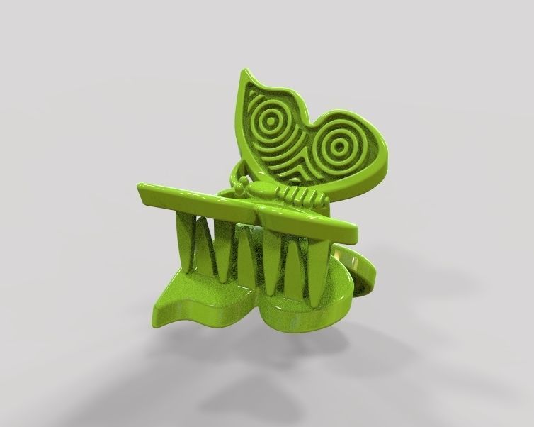 Mini Hair Clip For Baby Kids Girls and Women 3D print model_38