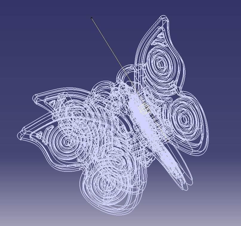 Mini Hair Clip For Baby Kids Girls and Women 3D print model_17