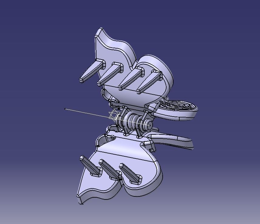 Mini Hair Clip For Baby Kids Girls and Women 3D print model_20