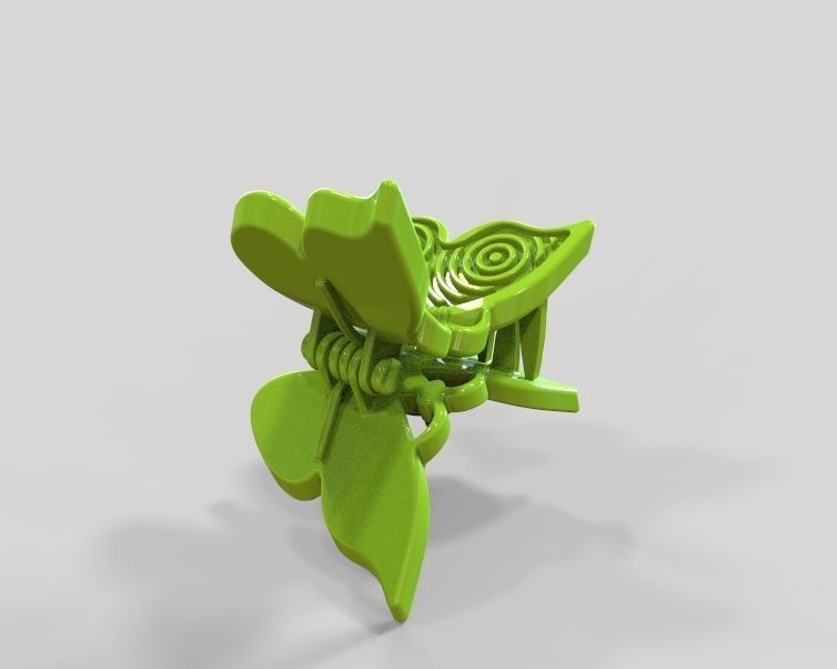 Mini Hair Clip For Baby Kids Girls and Women 3D print model_41