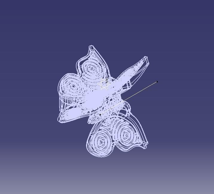 Mini Hair Clip For Baby Kids Girls and Women 3D print model_7