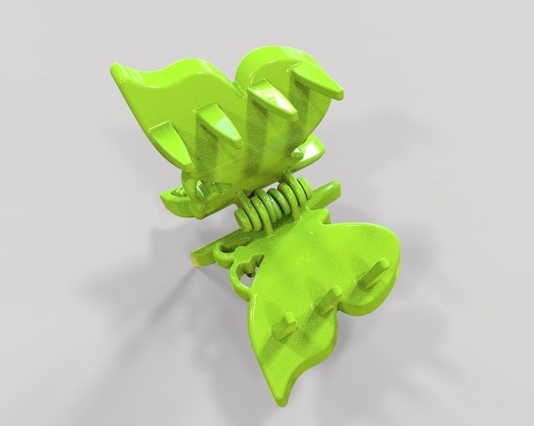 Mini Hair Clip For Baby Kids Girls and Women 3D print model_50