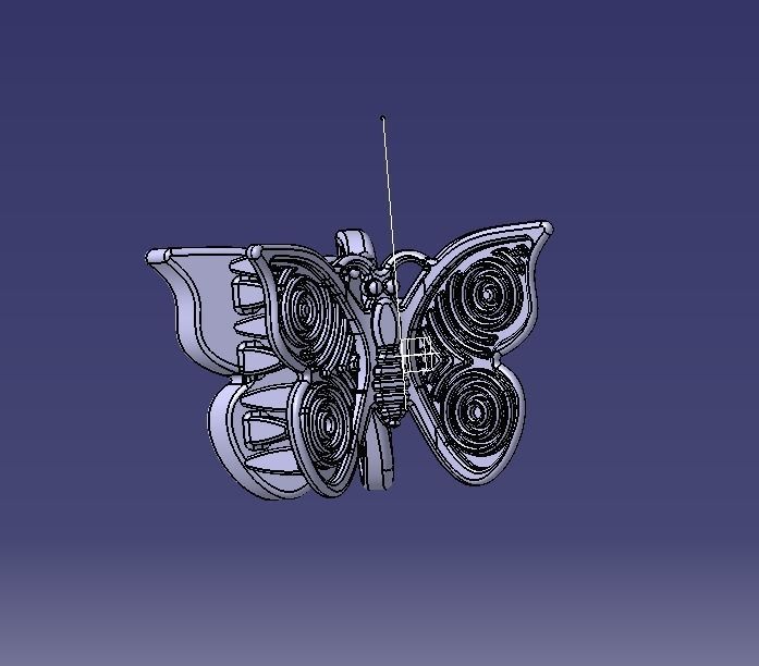 Mini Hair Clip For Baby Kids Girls and Women 3D print model_10