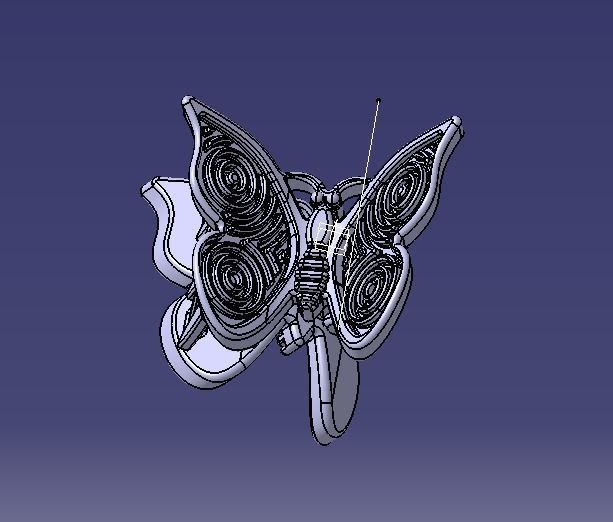 Mini Hair Clip For Baby Kids Girls and Women 3D print model_8