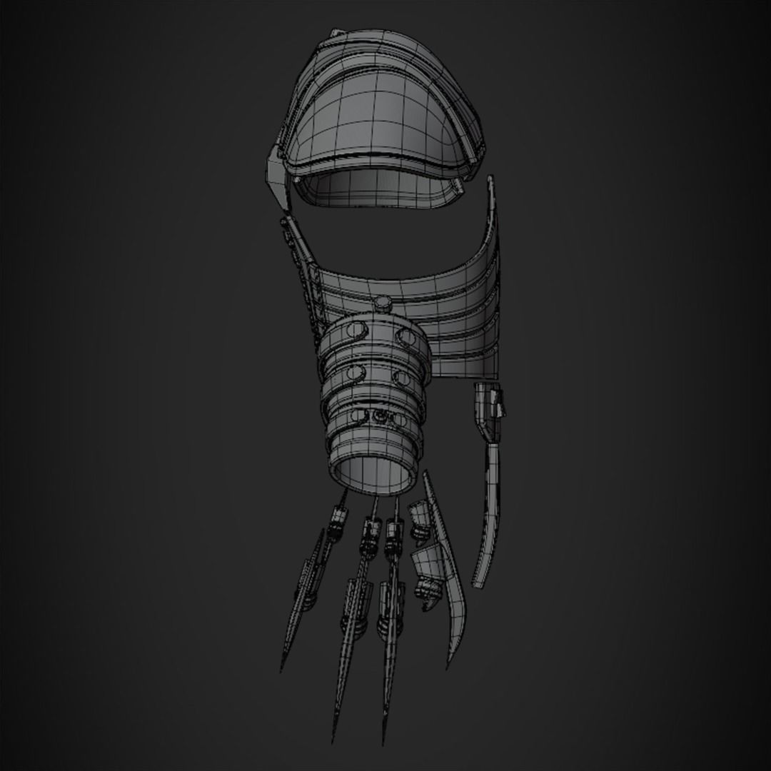 Darth Star Killer Armor for Cosplay 3D print model_16