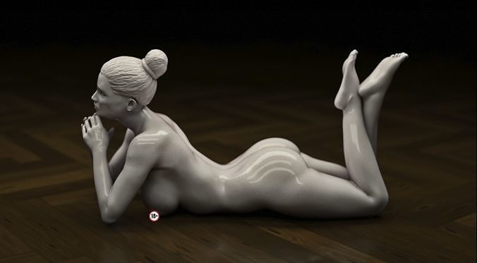 Sexy girl 34 3D print model