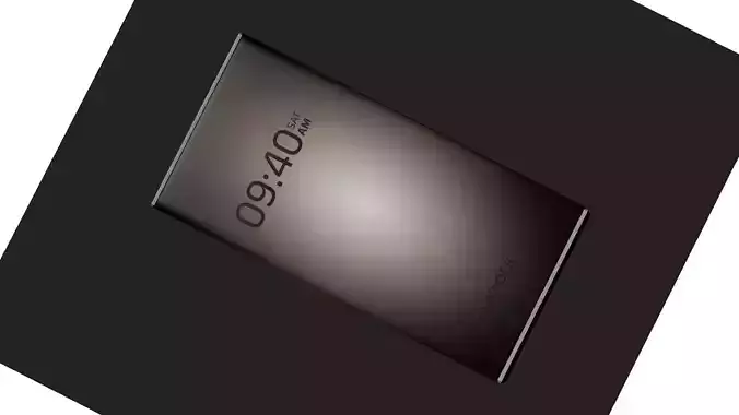 3D Mobile Model Over View