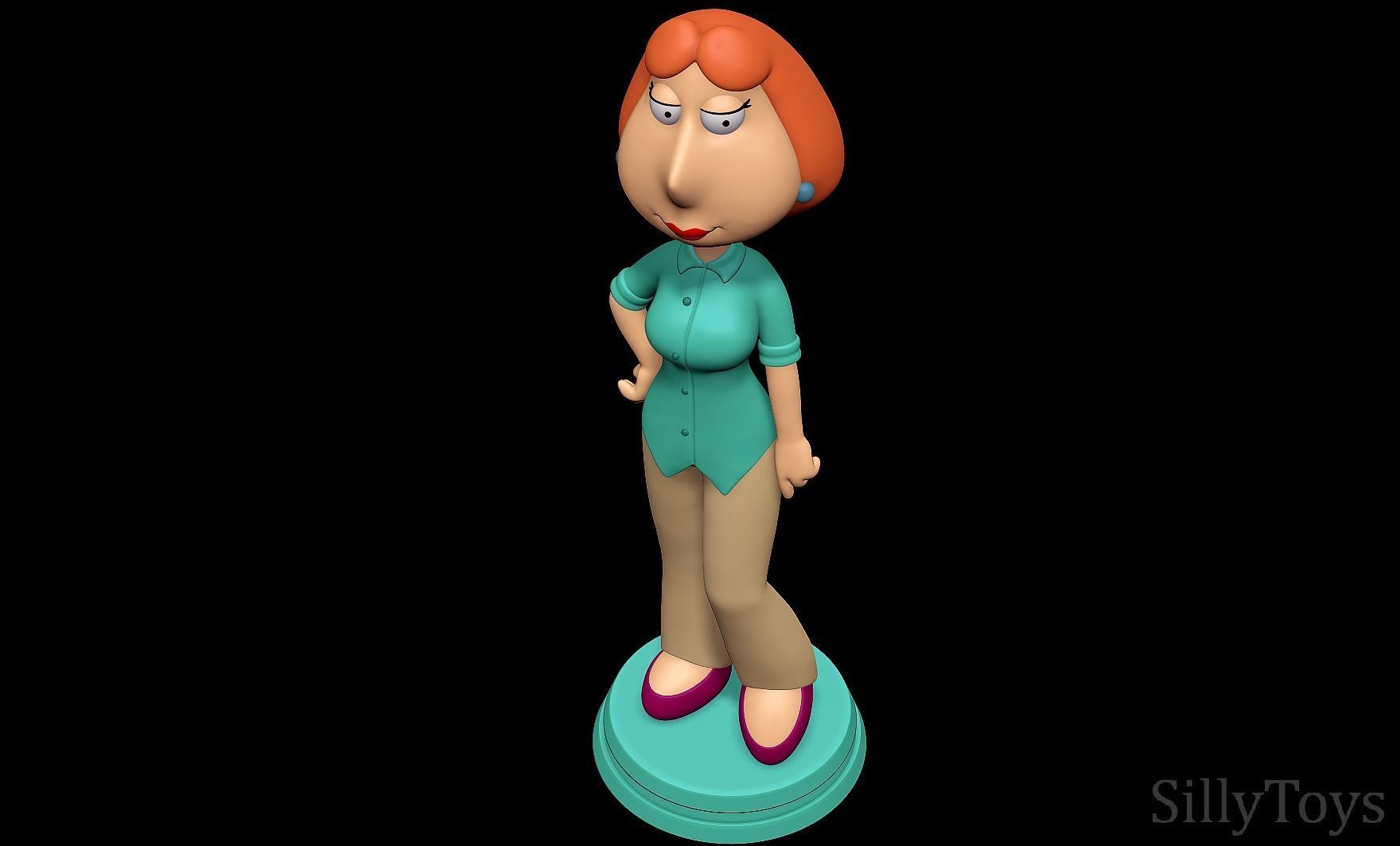 Lois Griffin - Family Guy 3D print model_5