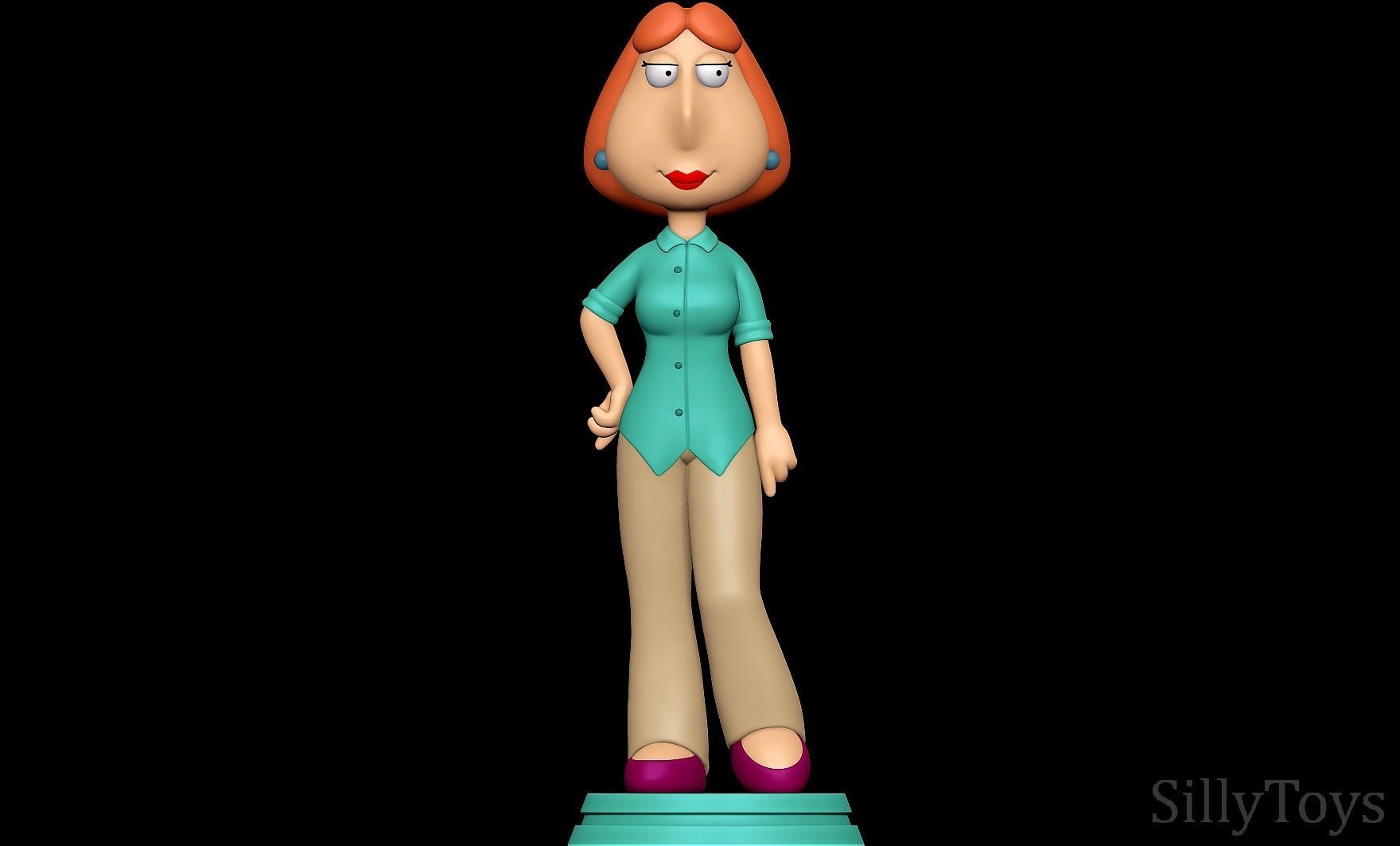 Lois Griffin - Family Guy 3D print model_1