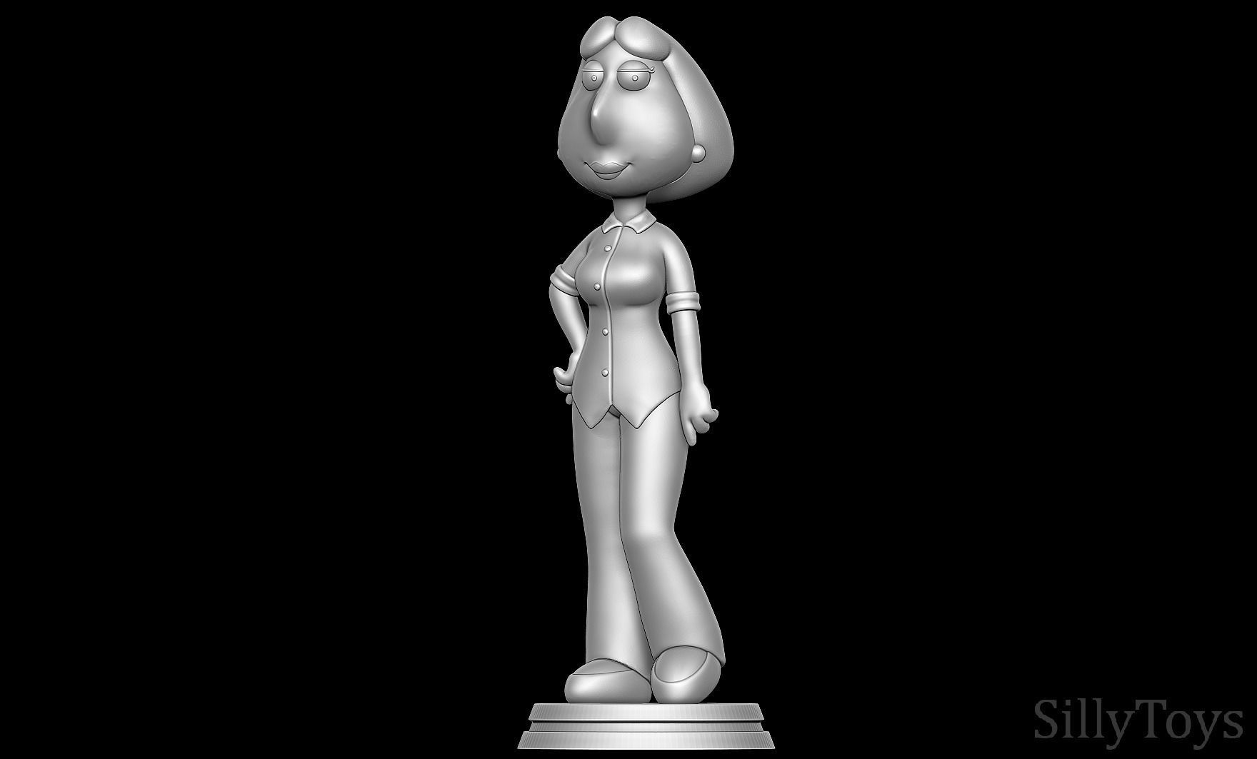 Lois Griffin - Family Guy 3D print model_6