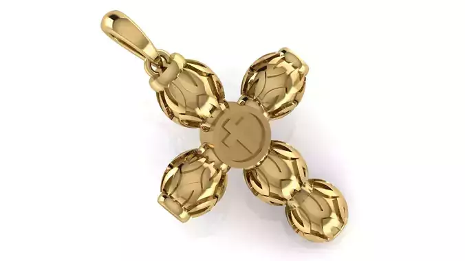 CROSS PENDANT CR56 3D print model