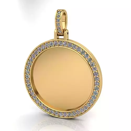 Memory pendant 3D print model 3D print model