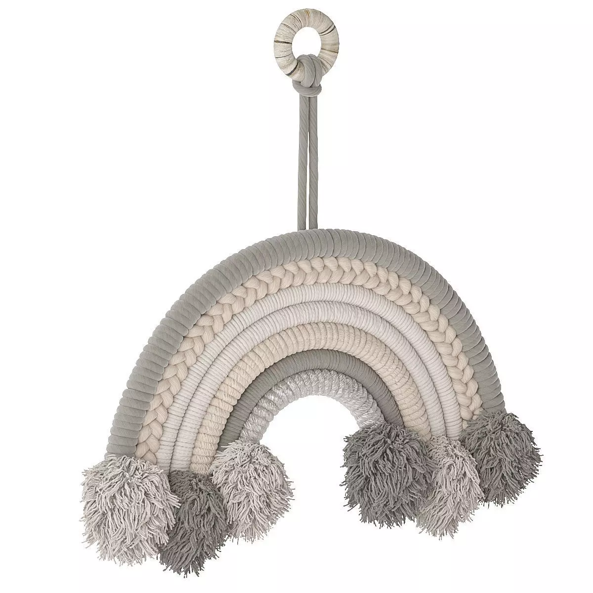 Macrame rainbow 3D model