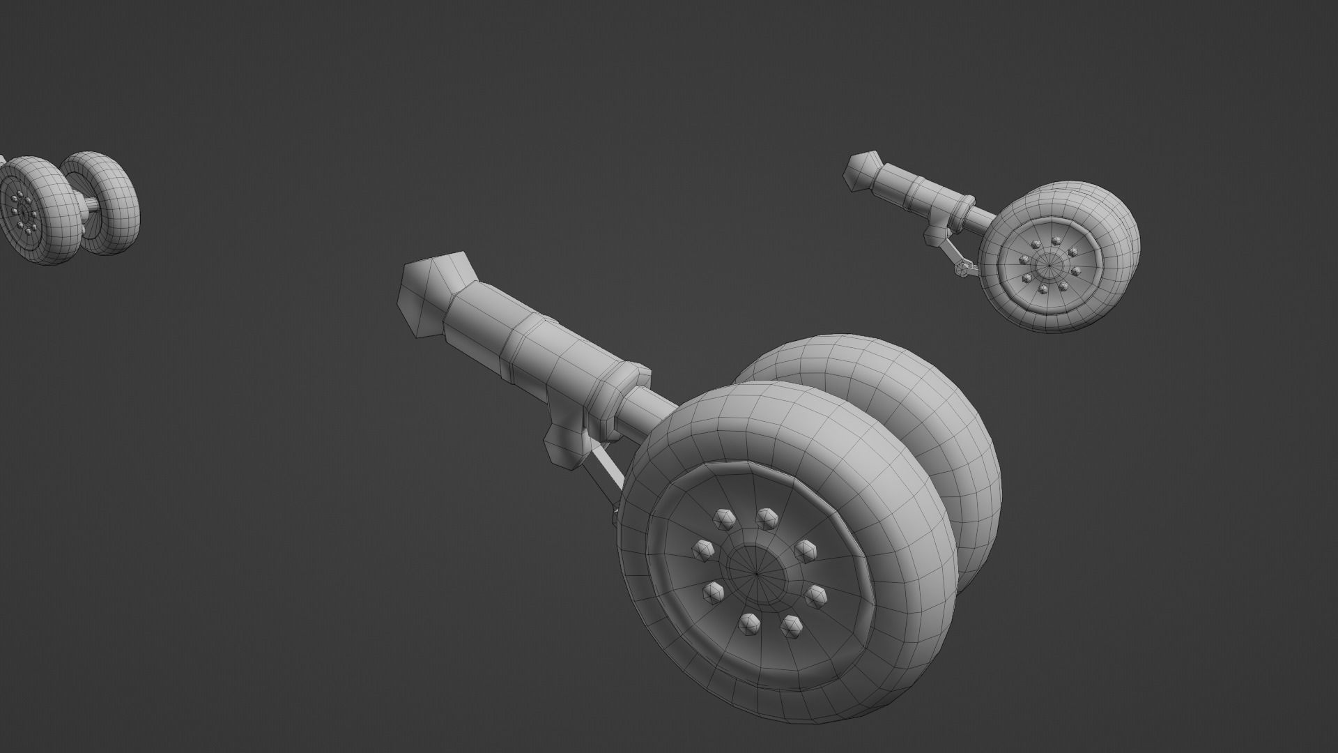 Helicopter puma  9 textures Low-poly 3D model_31