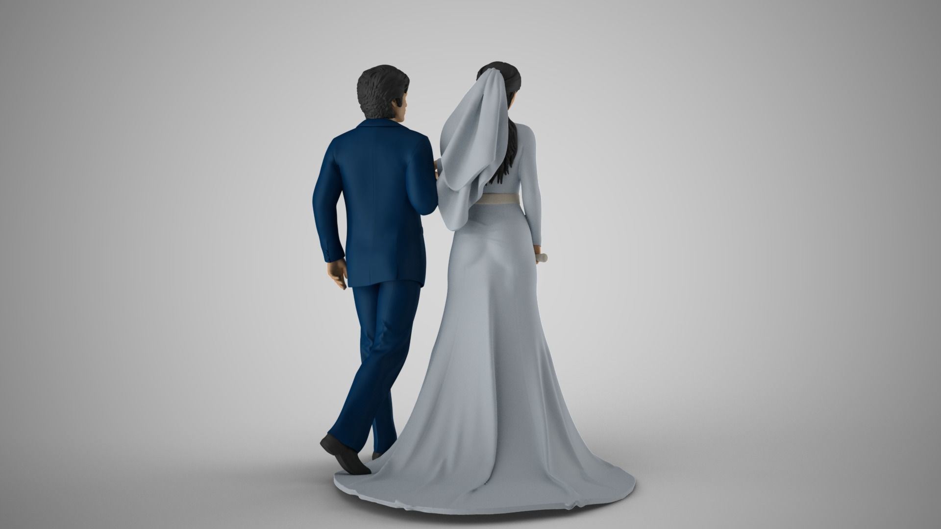 Wedding Day 3D print model_7