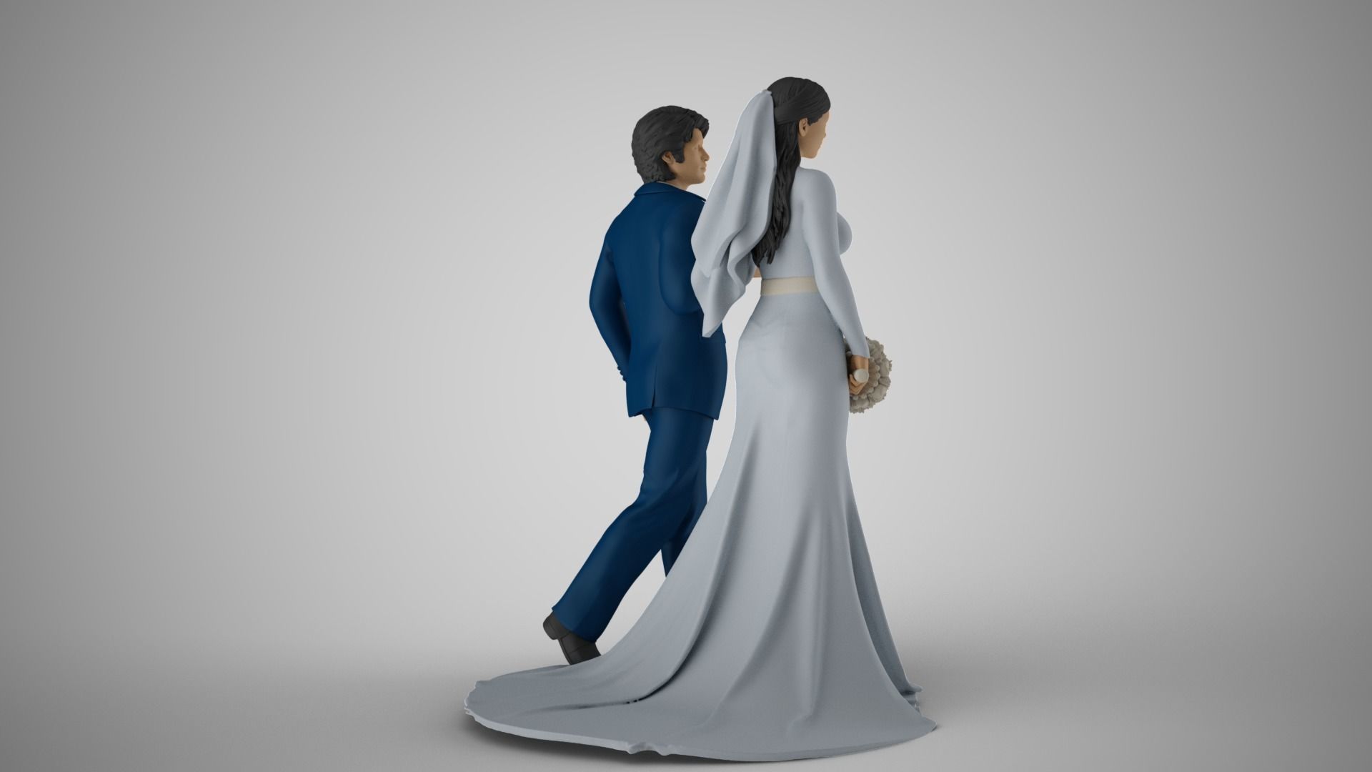 Wedding Day 3D print model_6