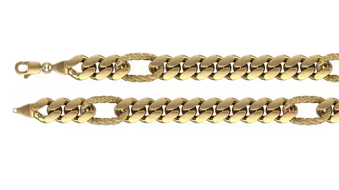 Gourmet Bracelet-3 3D print model