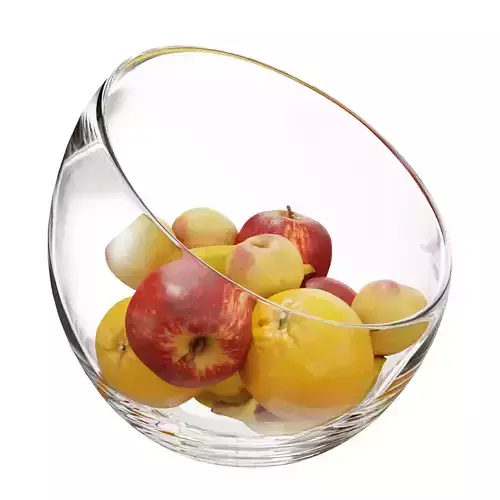 Large Slant Fruit Bowl set 07