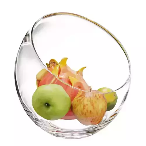 Large Slant Fruit Bowl set 10