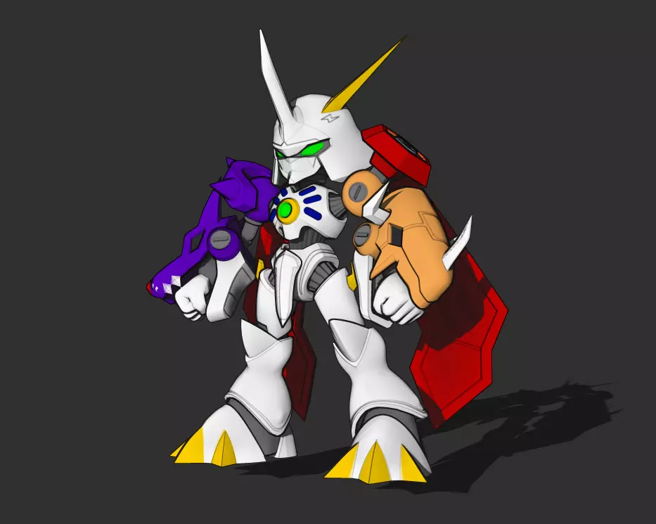 Omega Knight 3D print model_0