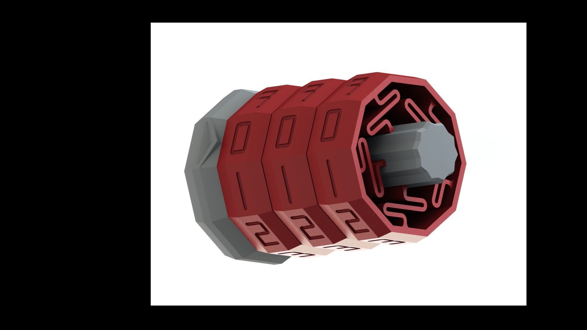 Life Counter 3D print model_1