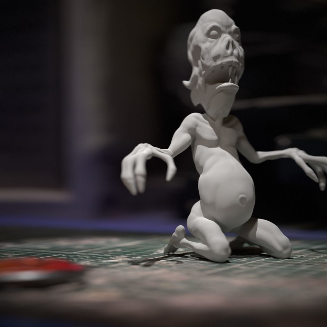 Terror Magic the gathering 3D model 3D printable | CGTrader
