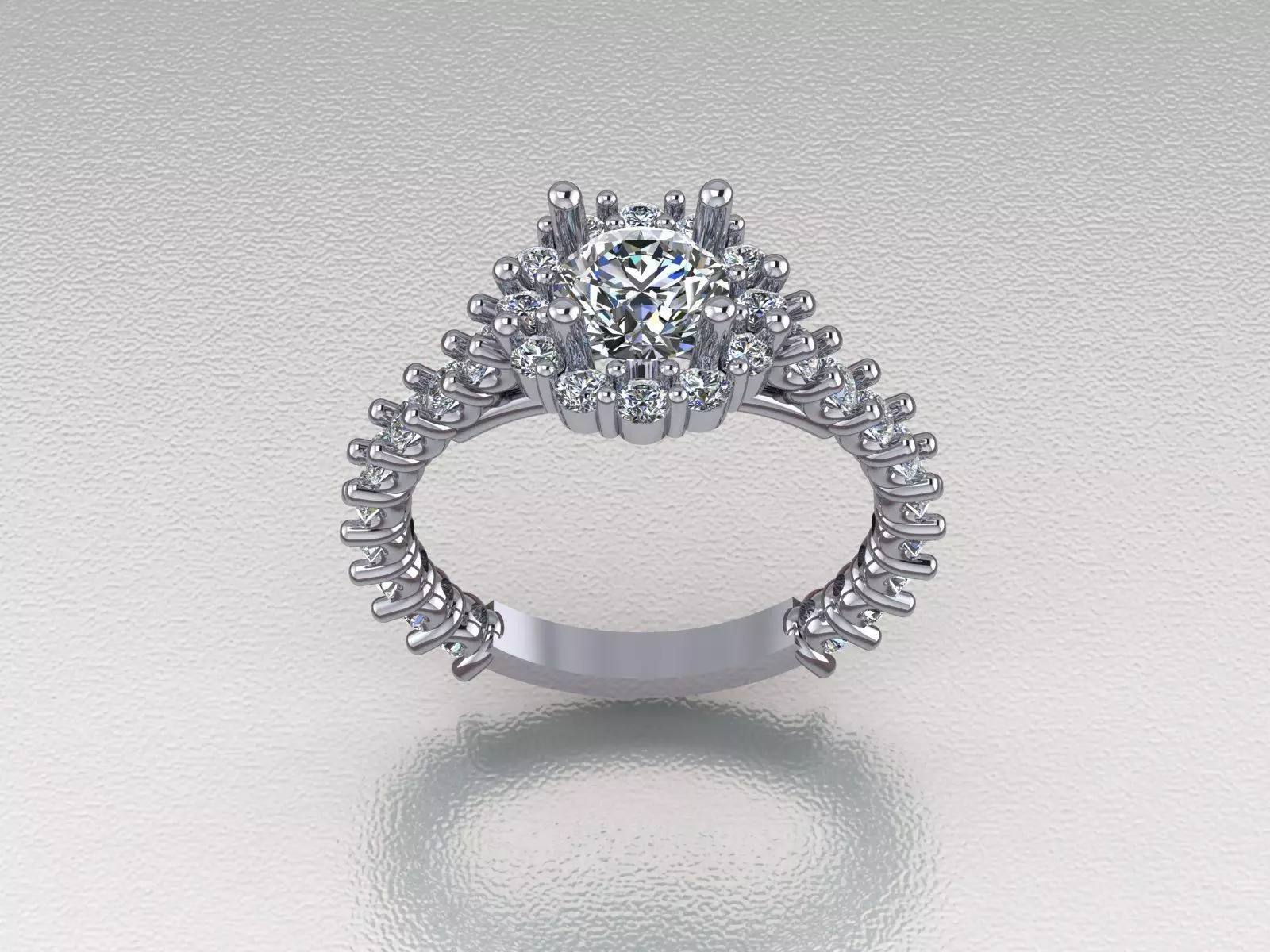 Diamond Ring 192 3D print model