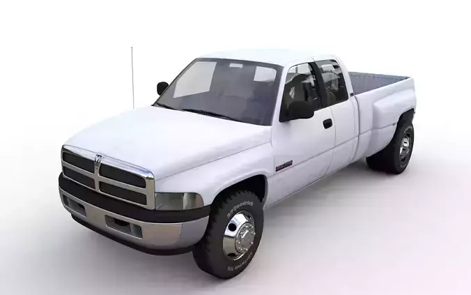 DODGE RAM 3500 DUALLY 2001 3D model