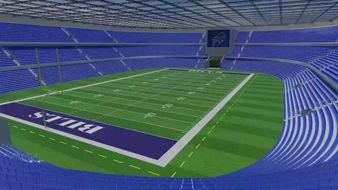 Buffalo Bills - Highmark Stadium - American Football Stadium
