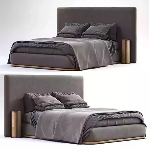 Bonaldo tonight bed 3D model