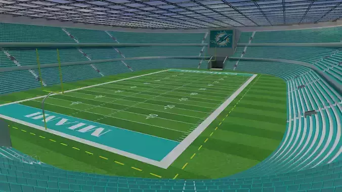 Miami Dolphins - American Football Stadium