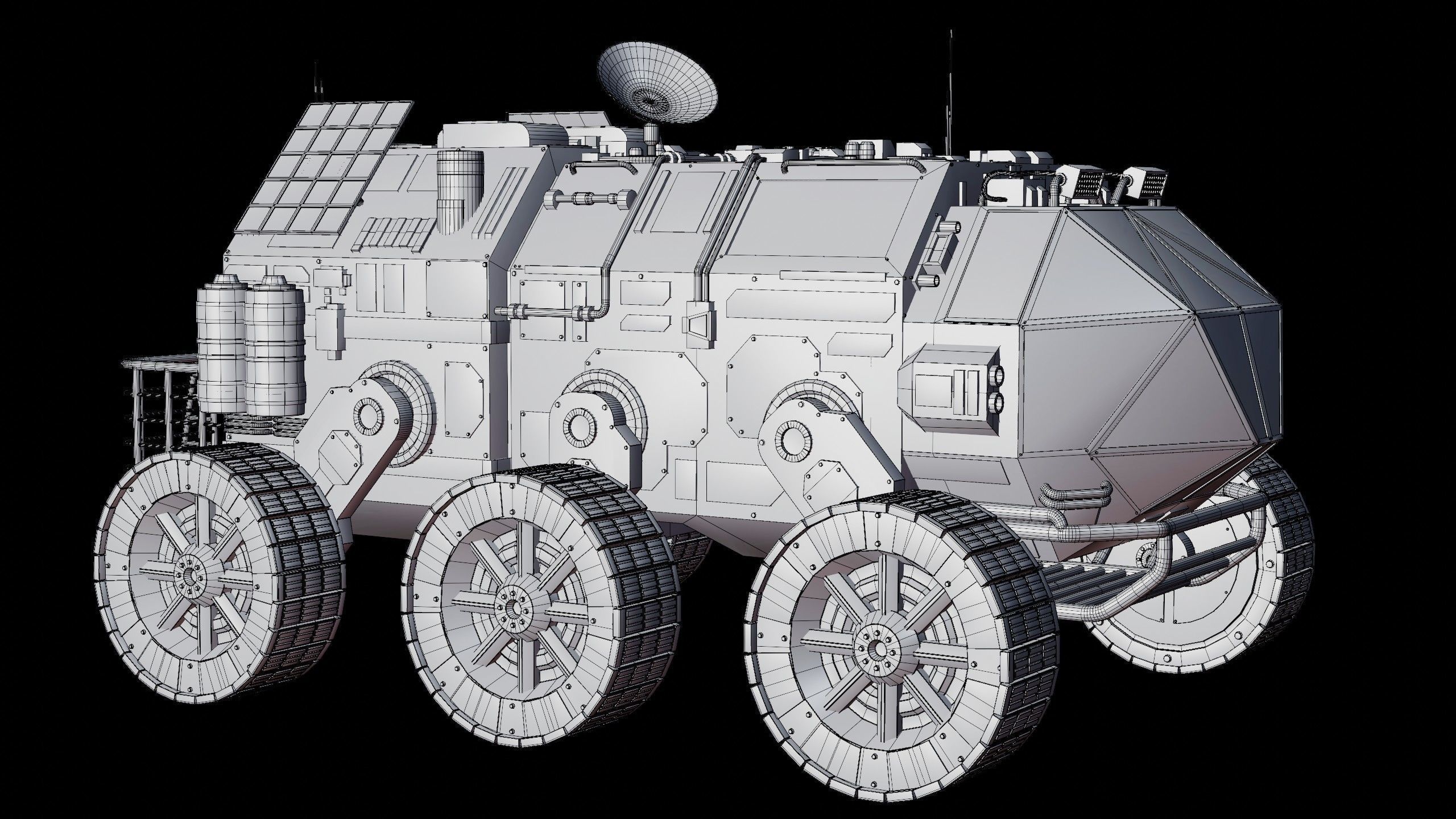 Mars Rover - Blender 3D model_18